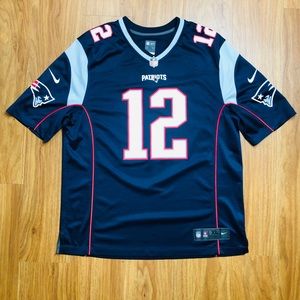 Official Nike Patriots Tom Brady on field jersey